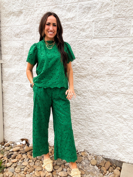 Emerald Oasis Pant Set