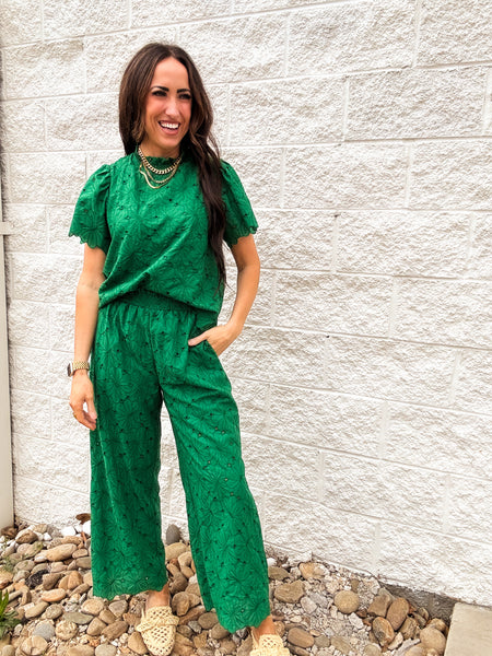 Emerald Oasis Pant Set