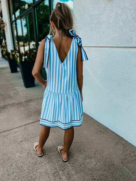 Sunday Sailing Stripe Sundress