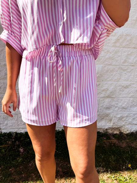 Pink Sorbet Stripe Set