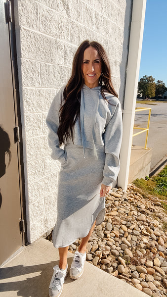 Urban Chill Luxe Hoodie - Heather Grey