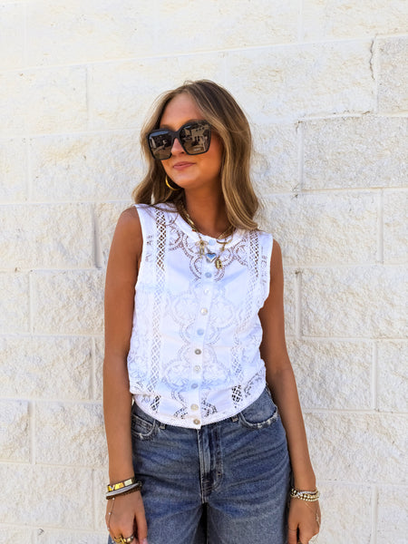 Free People - Jae Knit Top - IVORY