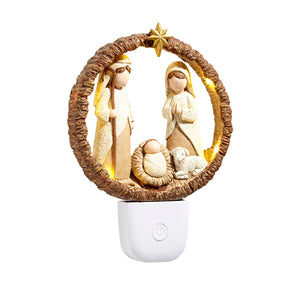 Nativity Holy Family Night Light