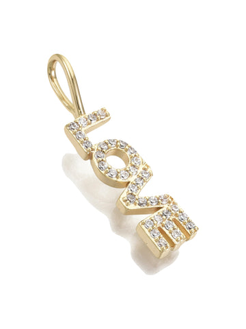 Farrah B - LOVE Pave Charm