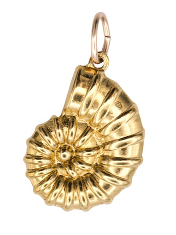 Farrah B - Gold Conch Shell Charm