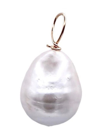 Farrah B - Large Pearl Charm