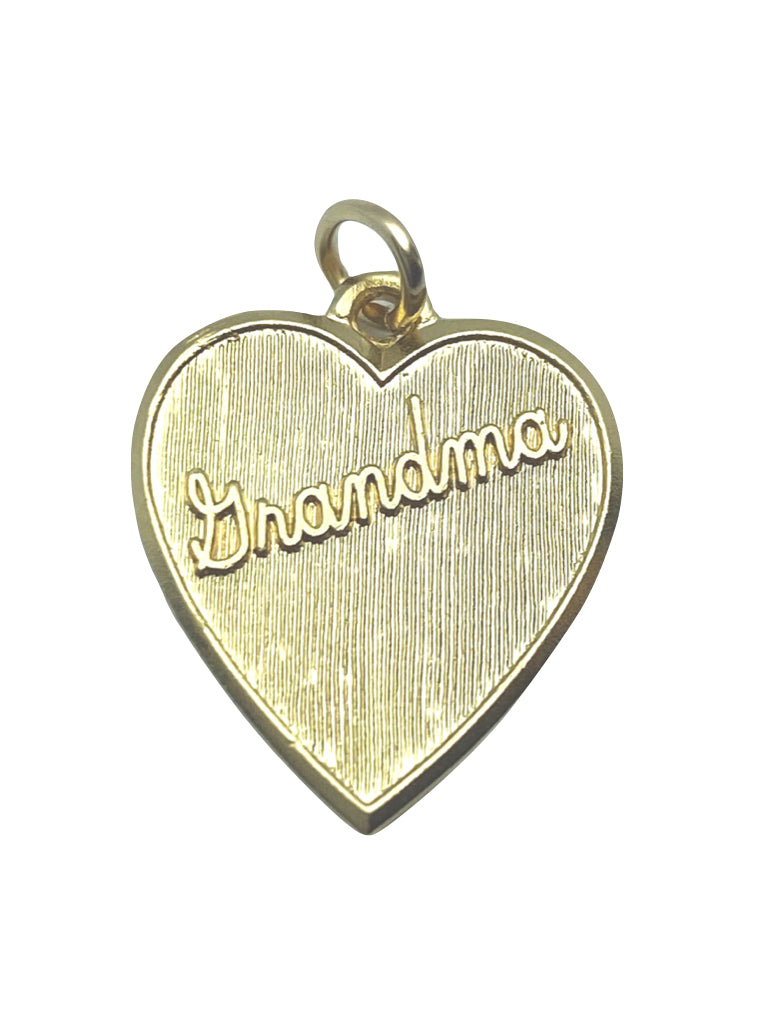 Farrah B - Grandma Heart Charm