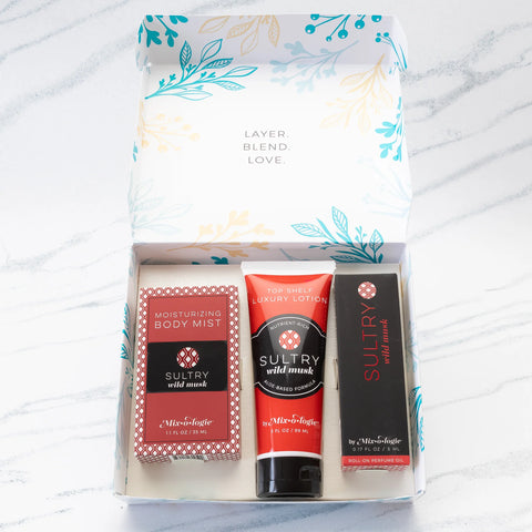 Mixologie - Women's Gift Set Trio Box - SULTRY