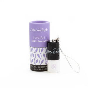 Mixologie - Keychain Mini Rollerball Perfume (1 mL) -LAVISH (White Lavender)