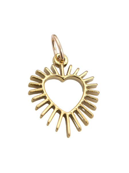 Farrah B - Heart Ablaze Charm