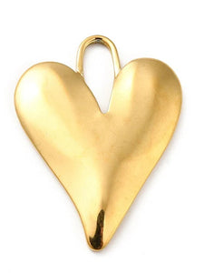 Farrah B - Large Heart Charm