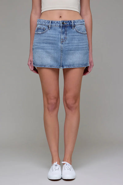 Hidden - Peyton Low Rise Mini Skirt