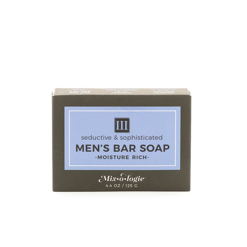 Mixologie - Bar Soap - MEN'S III (SEDUCTIVE & SOPHISTICATED SCENT)