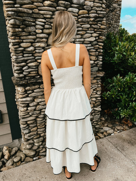 Charming Charleston Tiered Midi Dress