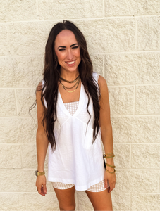 Free People - Velocity Tank - WHITE