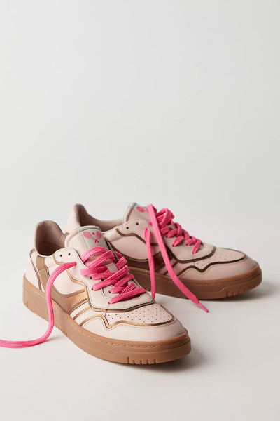 Free People - Retro Thirty Love Sneaker - Cloud Pink Combo