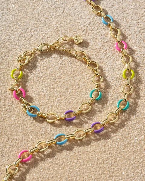 Kendra Scott - Kelsey Gold Chain Bracelet - MULTI MIX