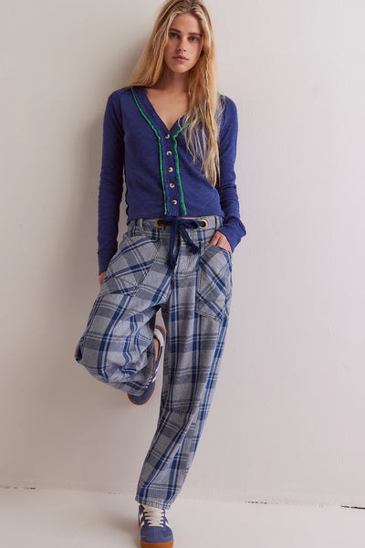 Free People - Tipton Cardi - Indigo Combo