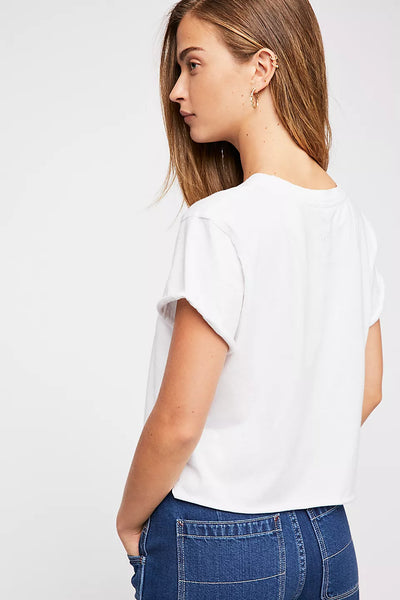 Free People - The Perfect Tee - WHITE