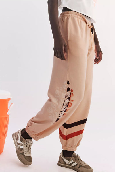 Free People - All Star Logo Pants - Pastel Peach Sport Mode