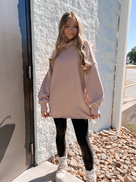 Free People - Wonderful Pullover - Winter Bloom (Taupe/Blush)