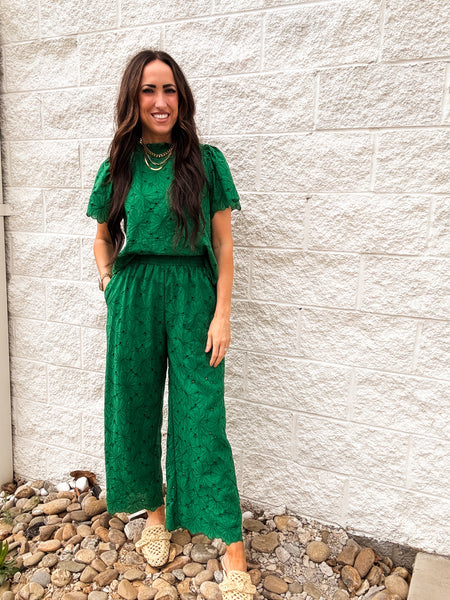 Emerald Oasis Pant Set