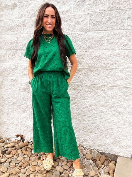 Emerald Oasis Pant Set