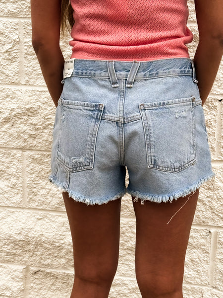 Free People - Now or Never Denim Shorts - MOON CHILD