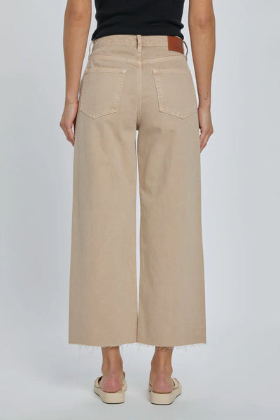 Hidden - Nori Khaki Cropped Wide Leg