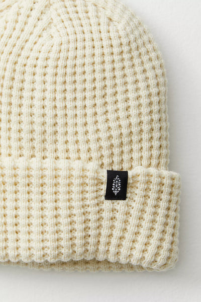 Free People -Cool Down Beanie - WINTER WHITE