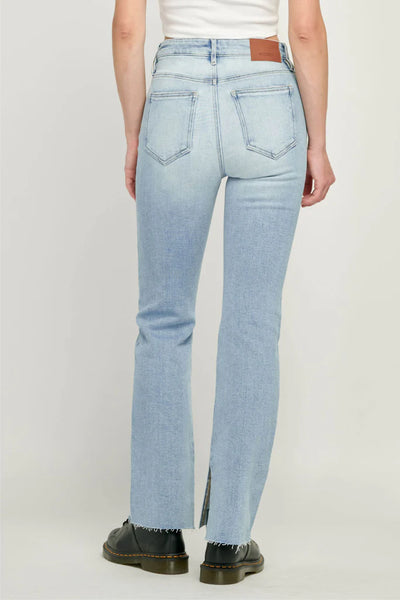 Hidden - Ryan High Rise Bootcut Stretch Jeans with Slit