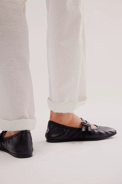 Free People - Gemini Ballet Flat - Black