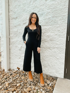 Allure Black Jumpsuit