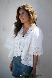 Pure Harmony White Blouse