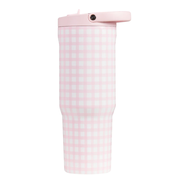 HydroJug - PINK GINGHAM - Sport 32oz.