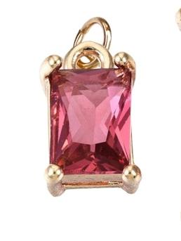 Farrah B - Jewel Gem Charm - PINK