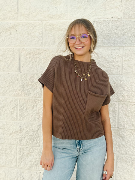 Cocoa Comfort Sweater Top