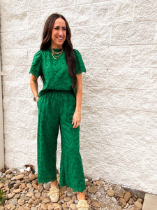 Emerald Oasis Pant Set