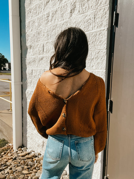 Charming Chunky Knit Cardigan - CAMEL