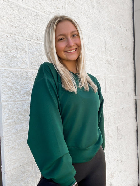 Classic Comfort Pullover - GREEN