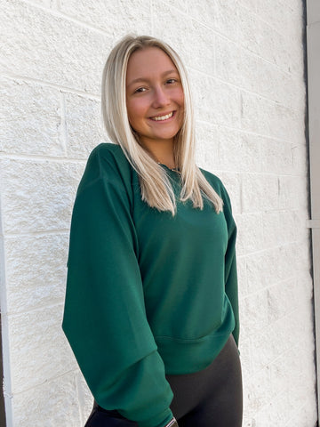 Classic Comfort Pullover - GREEN