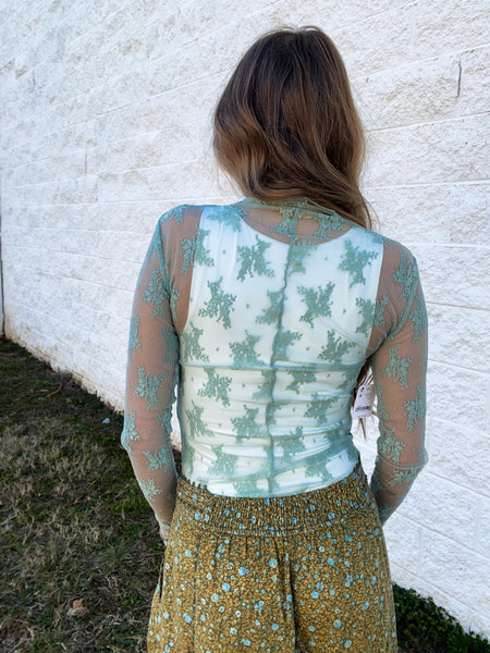 Free People - Lady Lux Layering Top - MERMAIDS TAIL