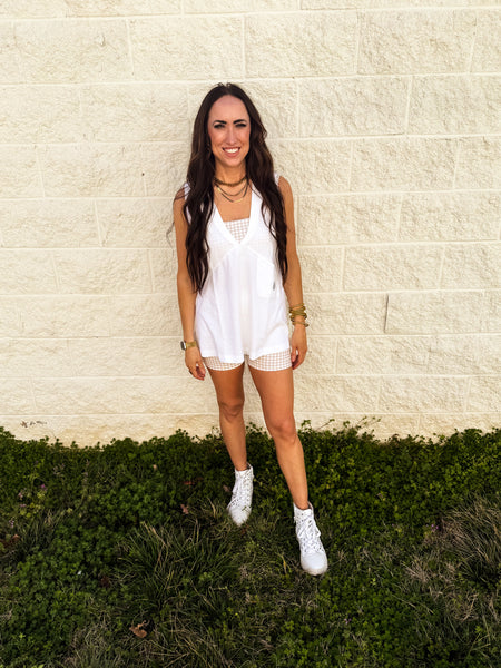 Free People - Velocity Tank - WHITE