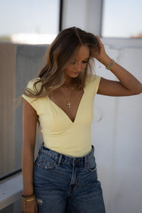 Free People - Duo Corset - BANANA CREAM