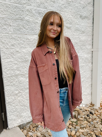 Free People - Madison City Twill Jacket