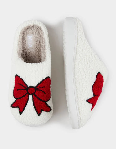 MIA - Cozi Slipper - RED BOW