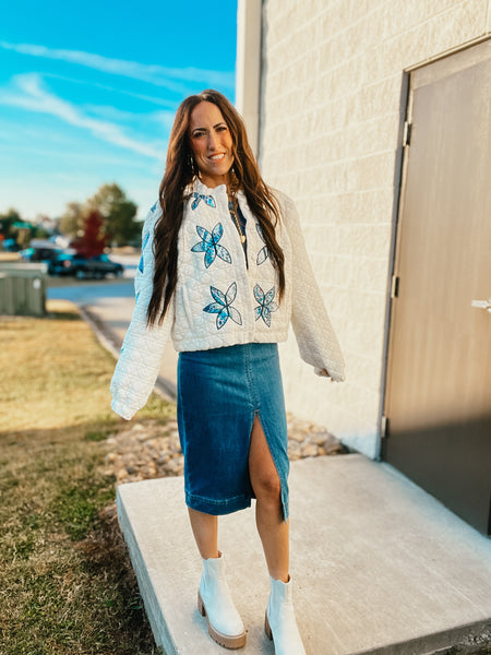 Denim Dreamer Midi Dress