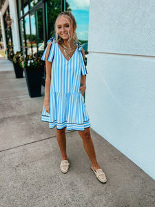 Sunday Sailing Stripe Sundress