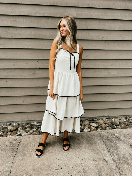 Charming Charleston Tiered Midi Dress