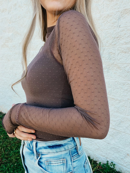 Free People - On The Dot Layering Top - MINKED